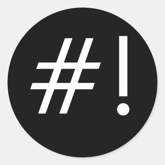 #! RONDE STICKER (Voorkant)