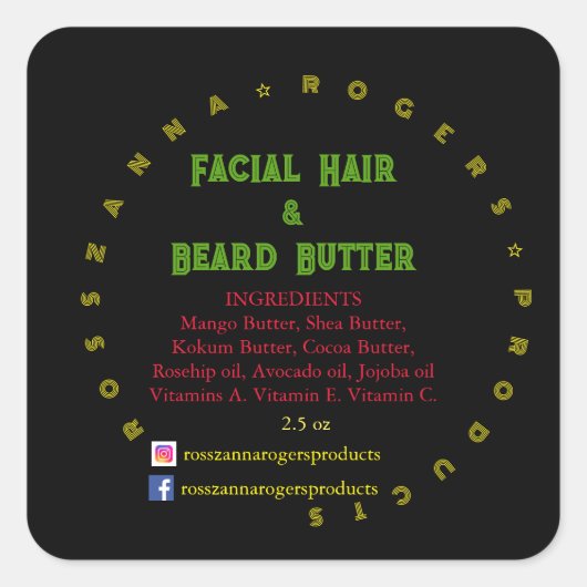 Ronde sticker (Voorkant)