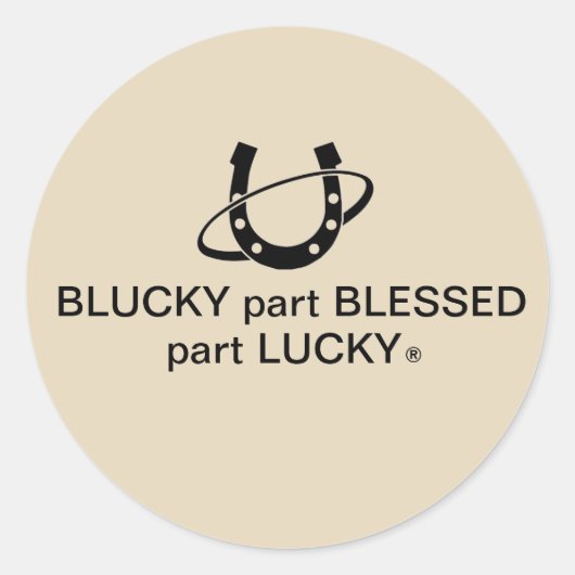 Ronde Sticker, Glanzend, Grote 3 duim (6per blad) Sticker (Voorkant)