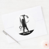 Ronde stickers (Envelop)