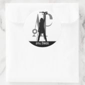 Ronde stickers (Tas)