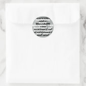 Ronde stickers (Tas)