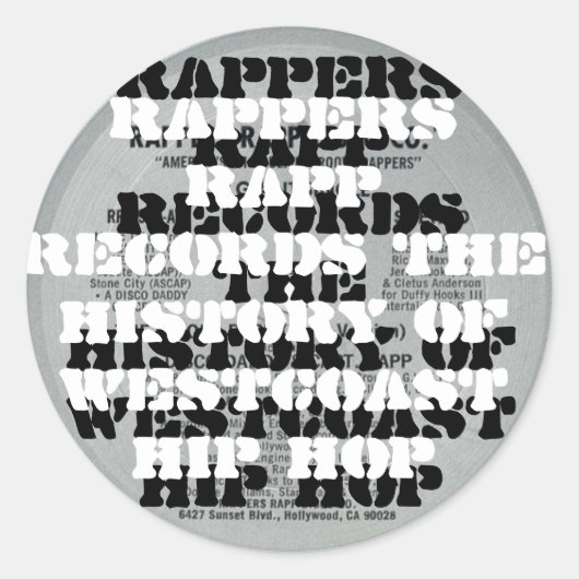 Ronde stickers (Voorkant)