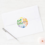 Ronde stickers (Envelop)