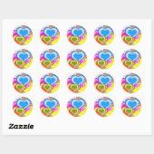 Ronde stickers (Vel)