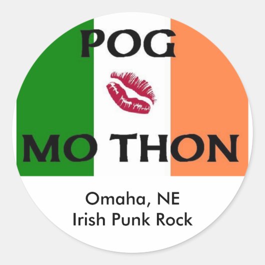 Ronde stickers - Gepersonaliseerd (Voorkant)