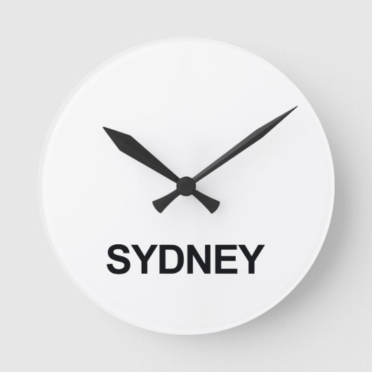 RONDE SYDNEY WORLDWIDE TIMEZONE HORLOGE SET (Recto)