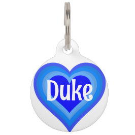 Ronde tag huisdierpenning