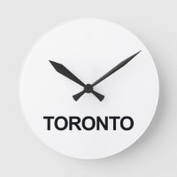 TORONTO MONDIAL TIMEZONE HORLOGE SET