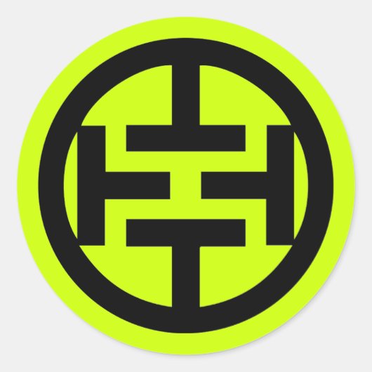 Ronde Troppaganda sticker (Voorkant)