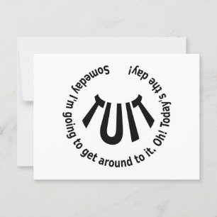 Ronde TUIT Briefkaart