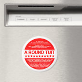 Ronde Tuit Fridge Magnet Magneet (Insitu (Vaatwasser))