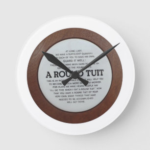 Ronde Tuit-kast Klok