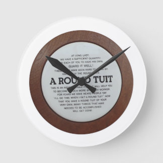 Ronde Tuit-kast Klok