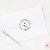 Ronde Tuit Sticker (Envelop)