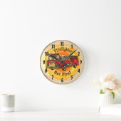 Ronde Une horloge de pompier (Maison)