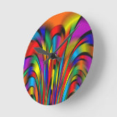 Ronde Une horloge d'intégration colorée (Angle)
