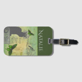 Ronde van Chat Noir Collage in Parijs Bagagelabel (Voorkant (horizontaal))