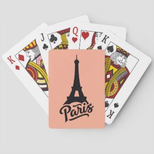 Ronde van Eiffel de Paris (Frankrijk) Pokerkaarten