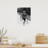 Ronde van Frankrijk 1928 Giusto Cerutti Wrecked Poster (Keuken)