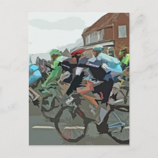 Ronde van Frankrijk 2014 Briefkaart (Voorkant)