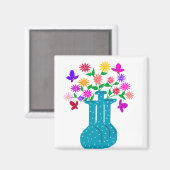 Ronde vazen magneet (Voorkant / Achterkant)