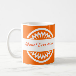 Ronde ventilator - Oranje Koffiemok