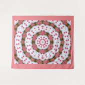 Ronde versiering, mandala wandkleed (Voorkant (horizontaal))