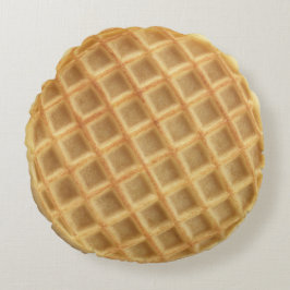 Ronde Waffle Pillow Rond Kussen
