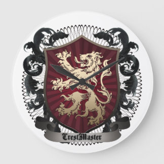 Ronde wandklok (groot) grote klok