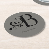 Ronde wegwerpbare Onderzetters (Gebogen)