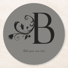 Ronde wegwerpbare Onderzetters