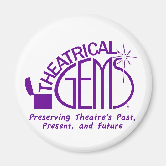 Ronde witte magneet (Voorkant)