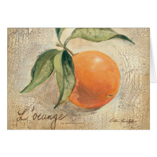 Ronde zalige Oranje vruchten
