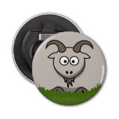 Rondgeit Button Flesopener (Voorkant)