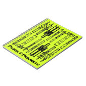 Rondin de projet de cahier : Plans et projets (Côté gauche)