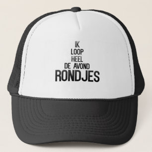 Rondjes lopen trucker pet