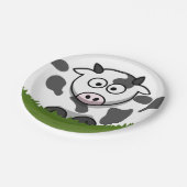 Rondkoeien Papieren Bordje (Gekanteld)