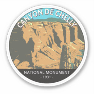  rondleiding Canyon De Chelly Sticker