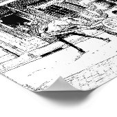 Rondleiding French Quarter  ---  Kunstprint Poster (Hoek)