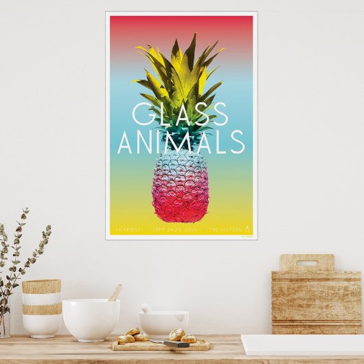 Rondleiding voor glasdieren poster (Keuken)