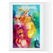 Rondò à Lagoon Carnaval vénitien aquarelle (Intérieur (Gauche))