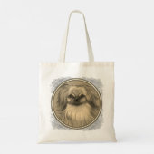 Rondo Pekingese Dog Tote Bag (Achterkant)