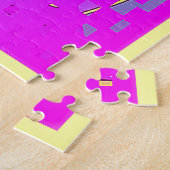 Rondom Huizen Legpuzzel (Zijkant)