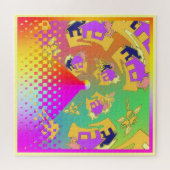 Rondom Huizen Legpuzzel (Horizontaal)
