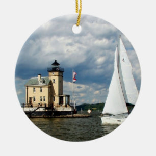 Rondout Lighthouse Keramisch Ornament