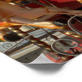 Rondpaarden Poster (Hoek)