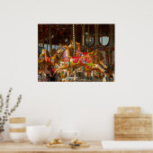 Rondpaarden Poster (Keuken)