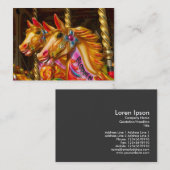 Rondpaarden Visitekaartje (Voorkant / Achterkant)