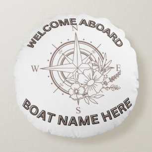 Ronds Bienvenue à bord des coussins